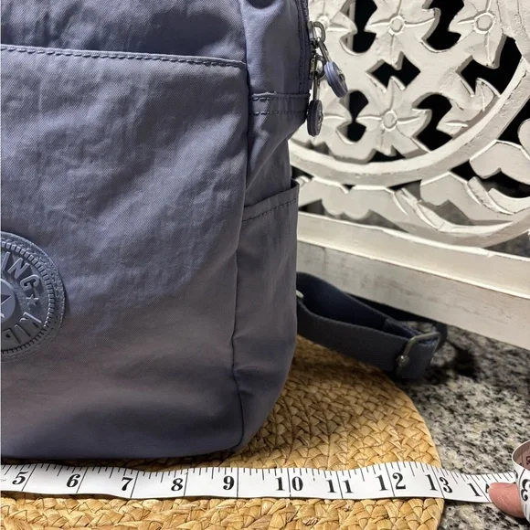 Kipling Dusty Blue Backpack - Picture 6 of 13
